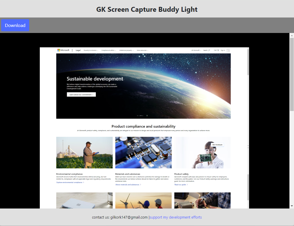 GK Screen Capture Buddy Light